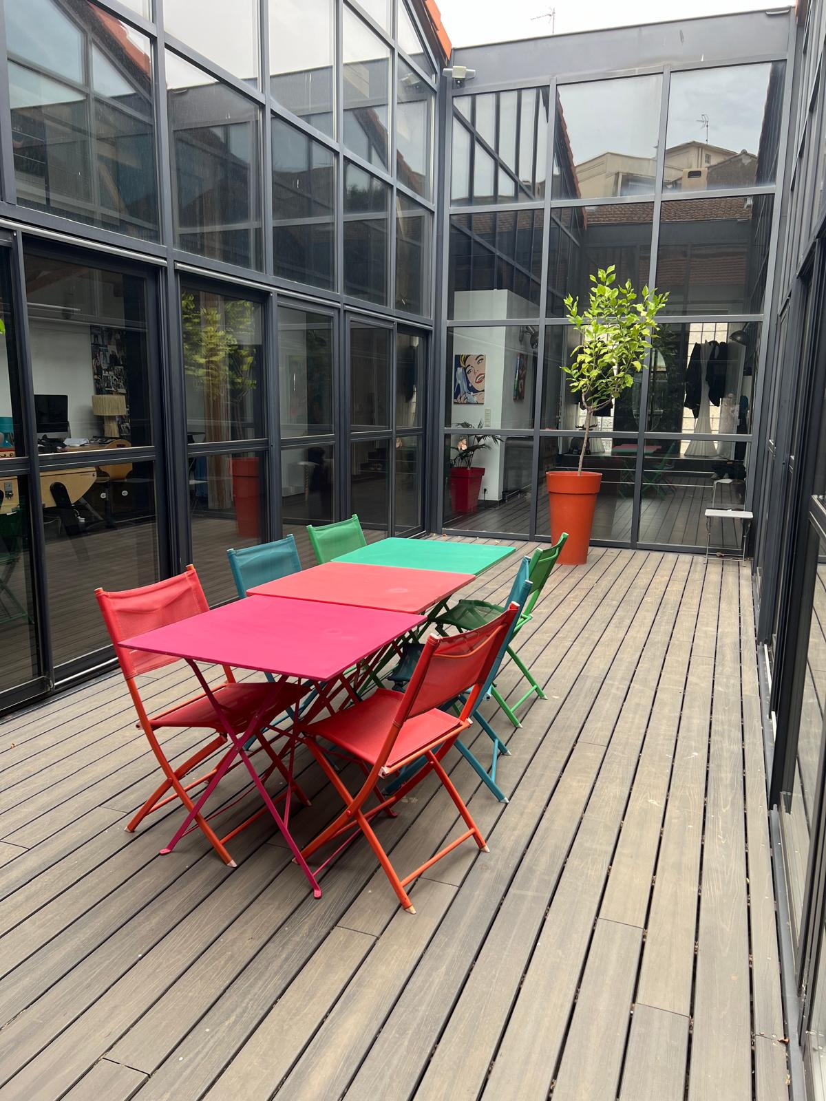 photo de la terrasse