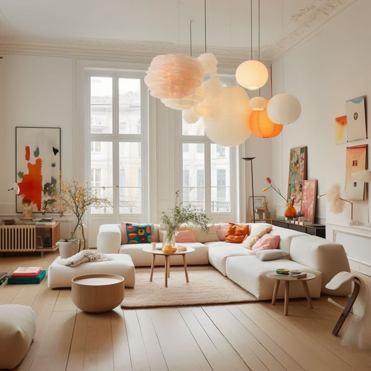 L'exemple d'une décoration harmonieuse et chaleureuse