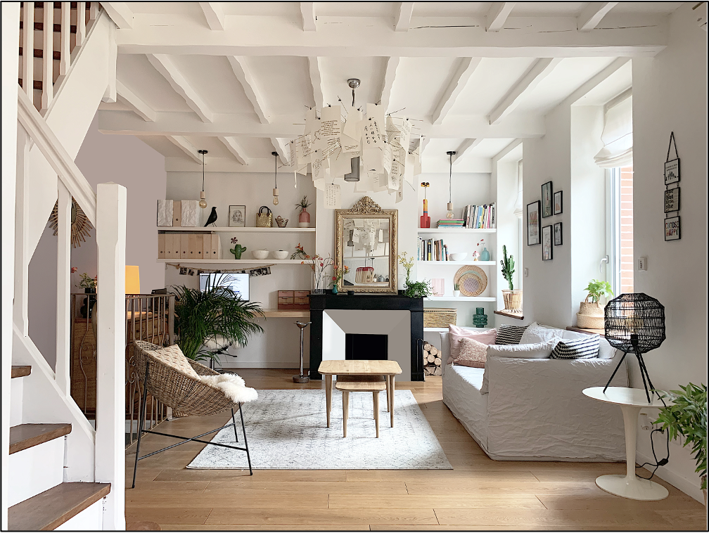 salon Toulouse par décoratrice d'intérieur Toulouse Lovell déco