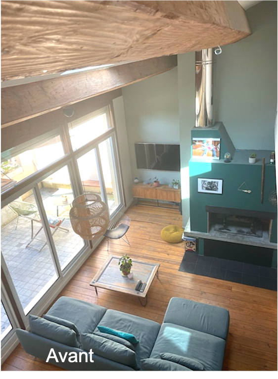 avant décoration par décoratrice Narbonne lovelldeco