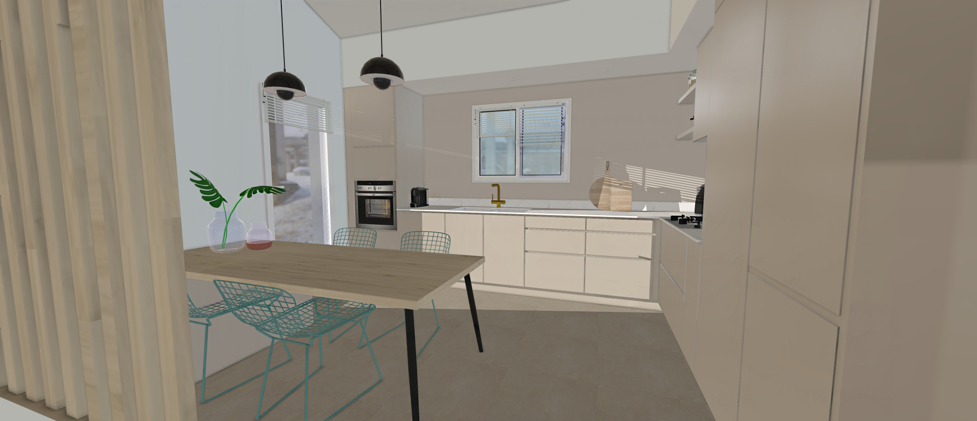 modele cuisine sketchup formation narbonne