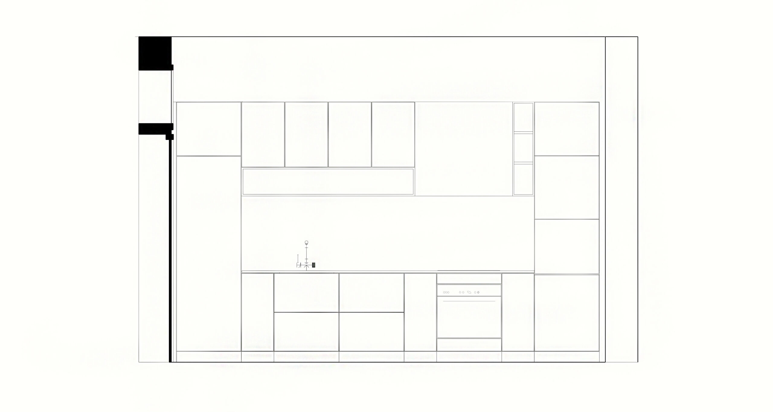 plan cuisine avant sketchup plan cuisine avant sketchup