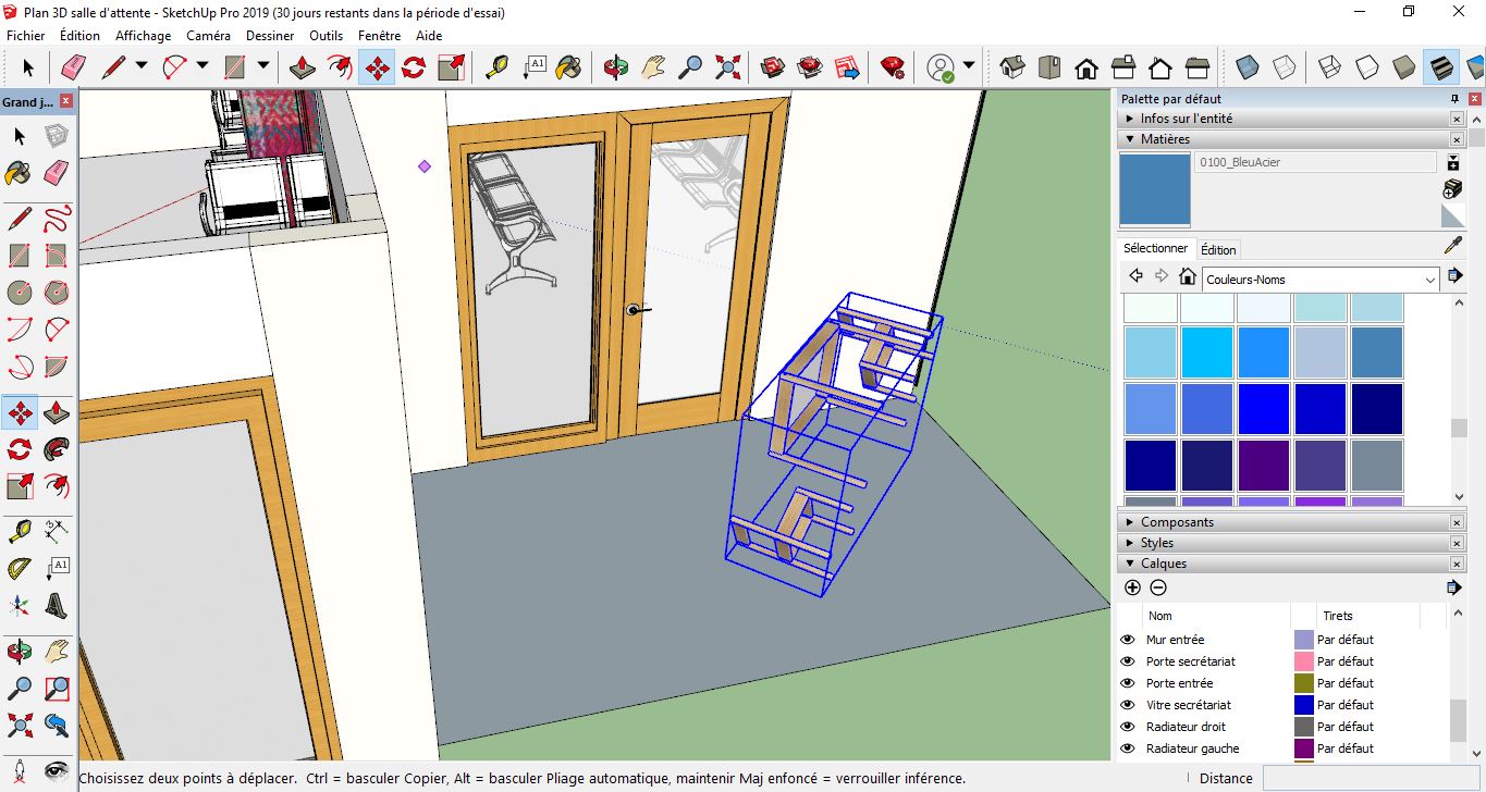 erreur SketchUp modèle mal structuré débutant