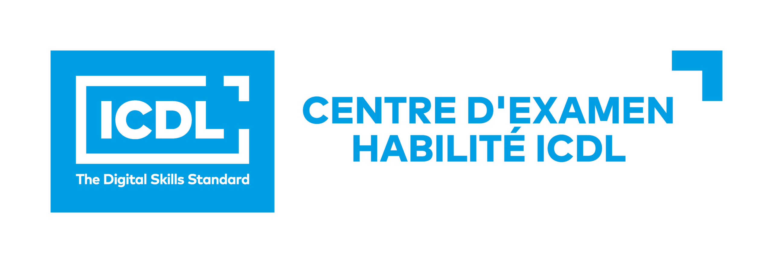 logo centre examen habilité ICDL