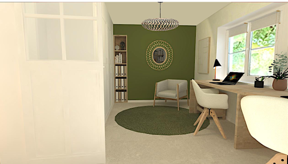Projet du bureau en 3D