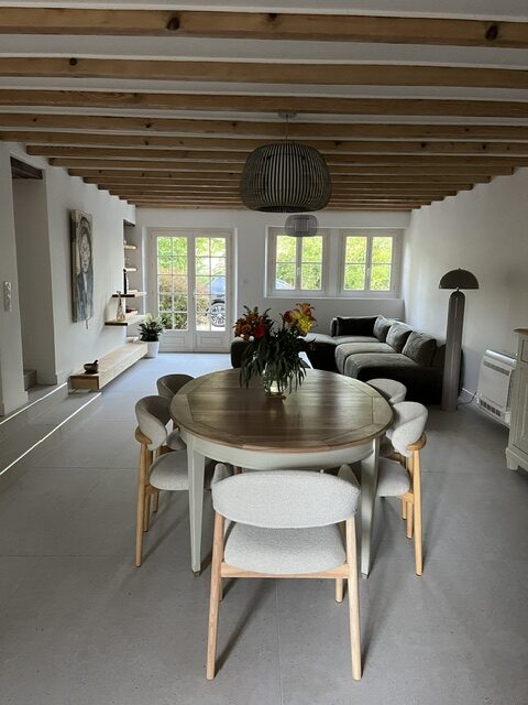 Une maison ancienne relookée