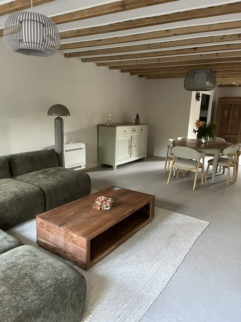 Meuble ancien relooké par thermogommage et peinture